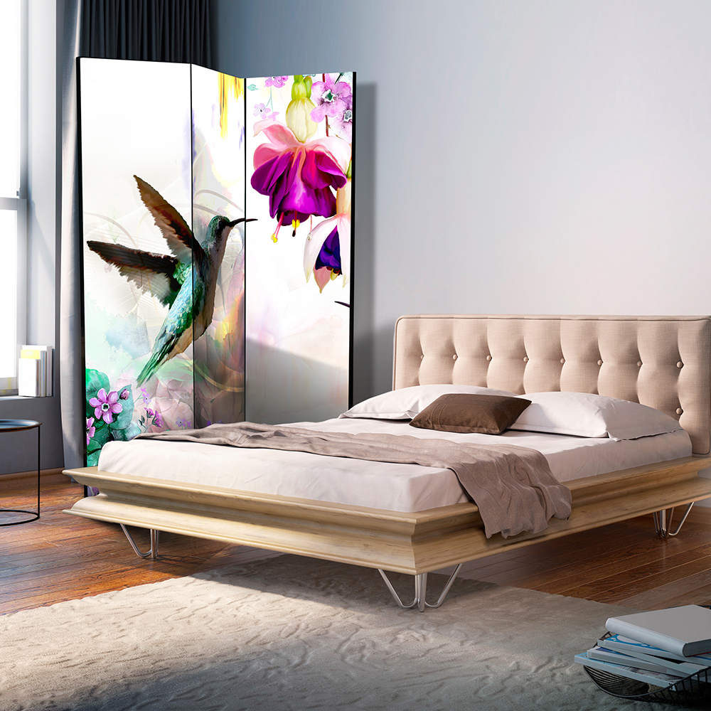 Rumsavdelare Arkiio Hummingbirds And Flowers 135x172 cm