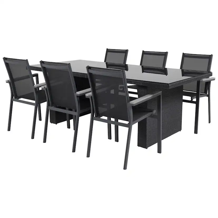 Matgrupp Venture Home Pishi 200 med 6 Pincy Stolar