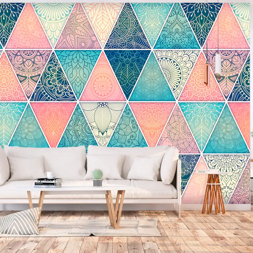 Fototapet Arkiio Oriental Triangles