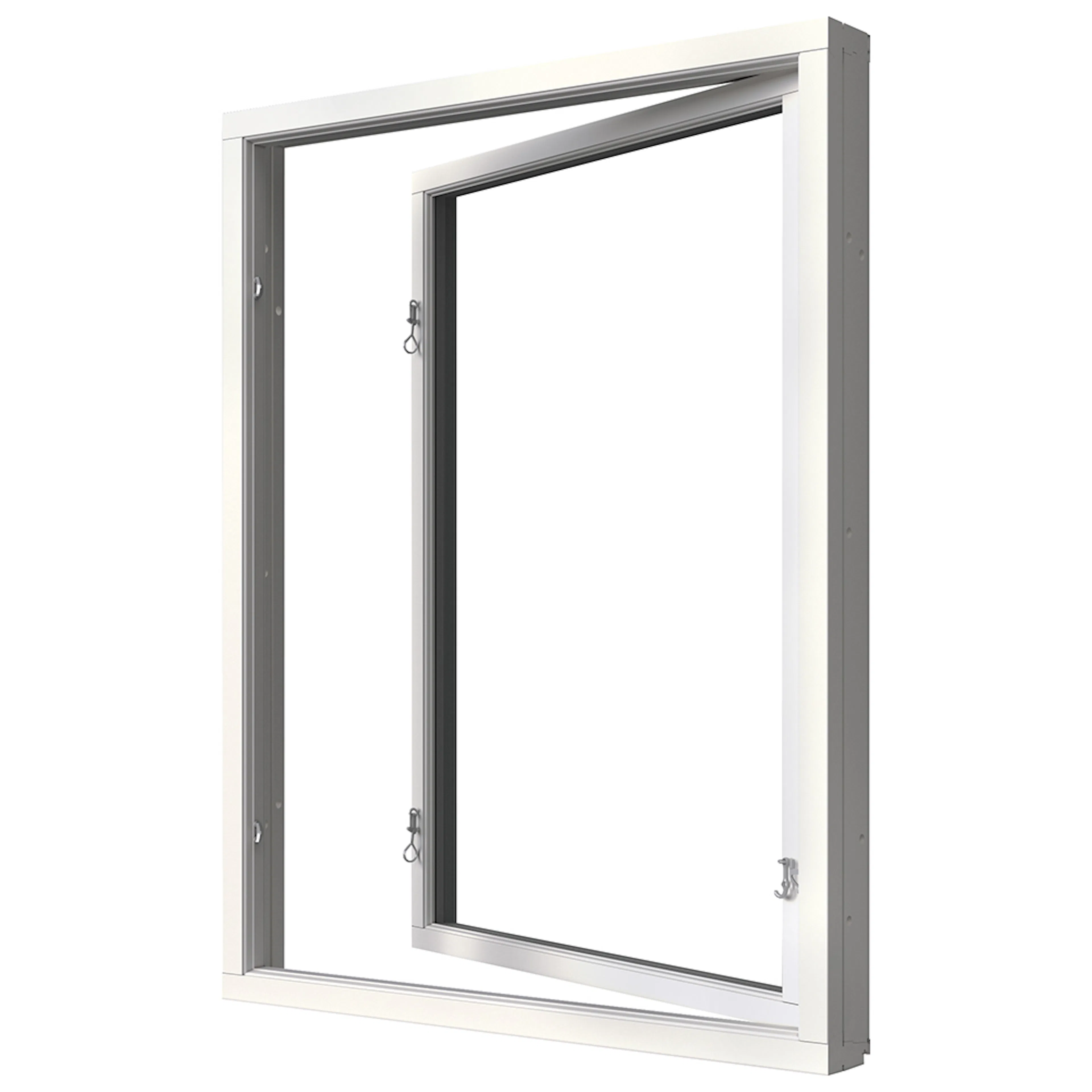 Elit Fönster MF-AL 5x6 3-Glas Alu Retro BxH:50x60Cm