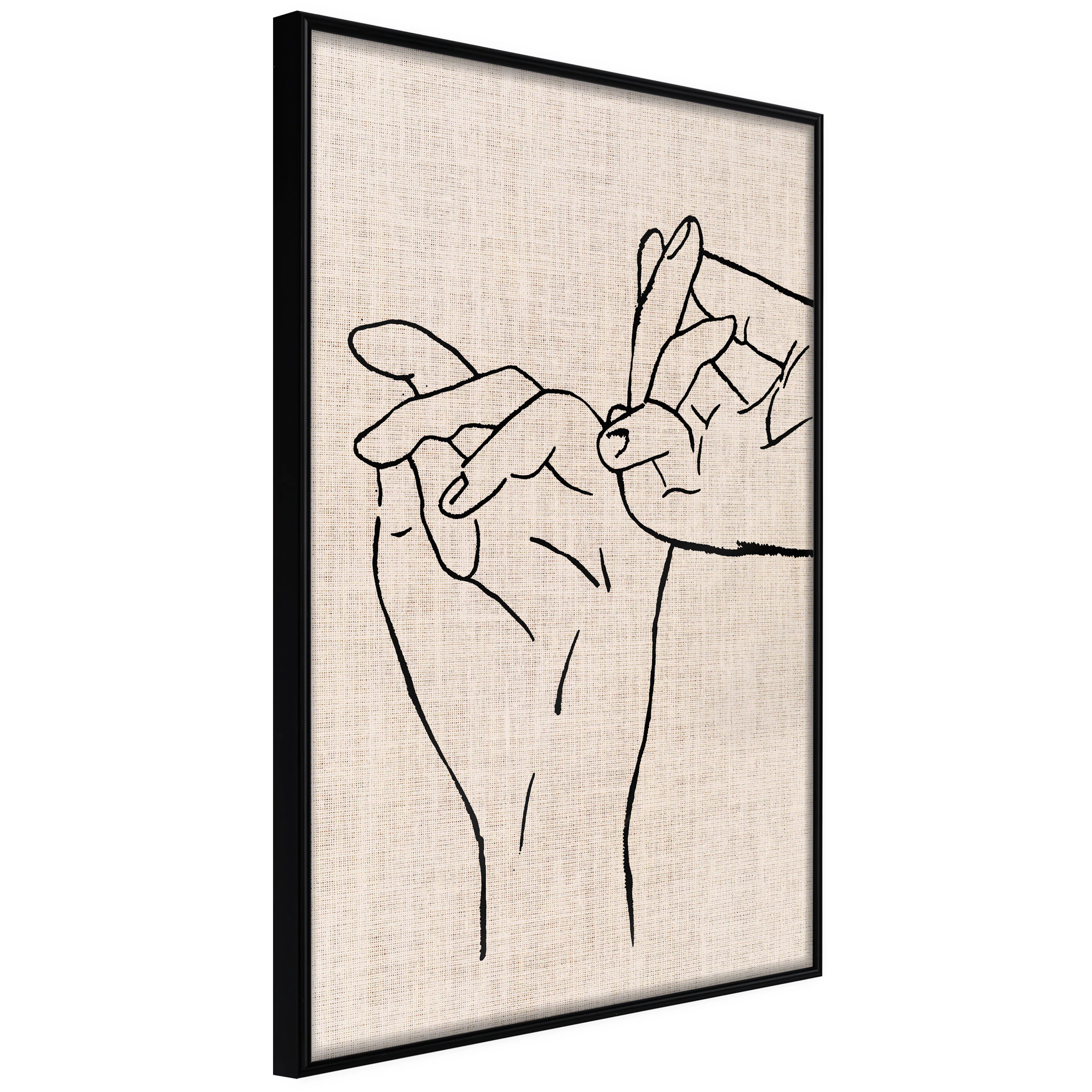 Affisch - Always Together [Poster] 40x60 Svart ram, 40x60 cm