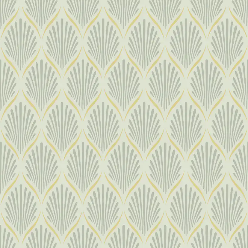 Tapet Duro Lilly Grön 68102