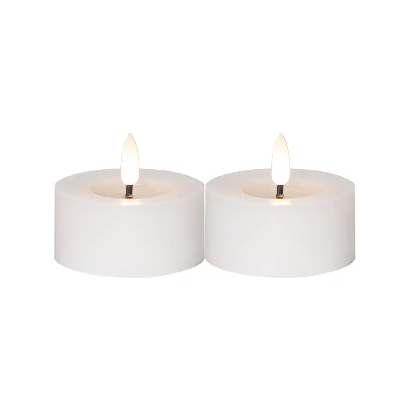 LED-Värmeljus Star Trading Flamme Flow 7x5 cm 2-pack