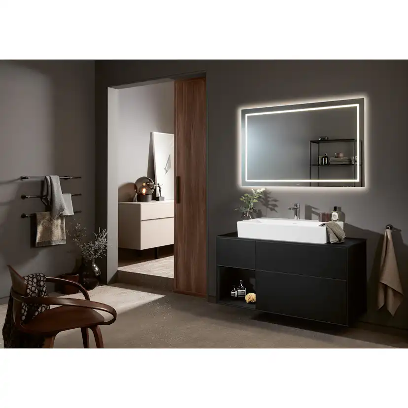 Badrumsspegel Villeroy & Boch Finion med Belysning