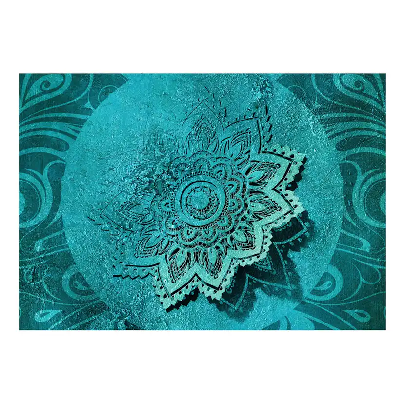 Fototapet Arkiio Självhäftande Azure Flower