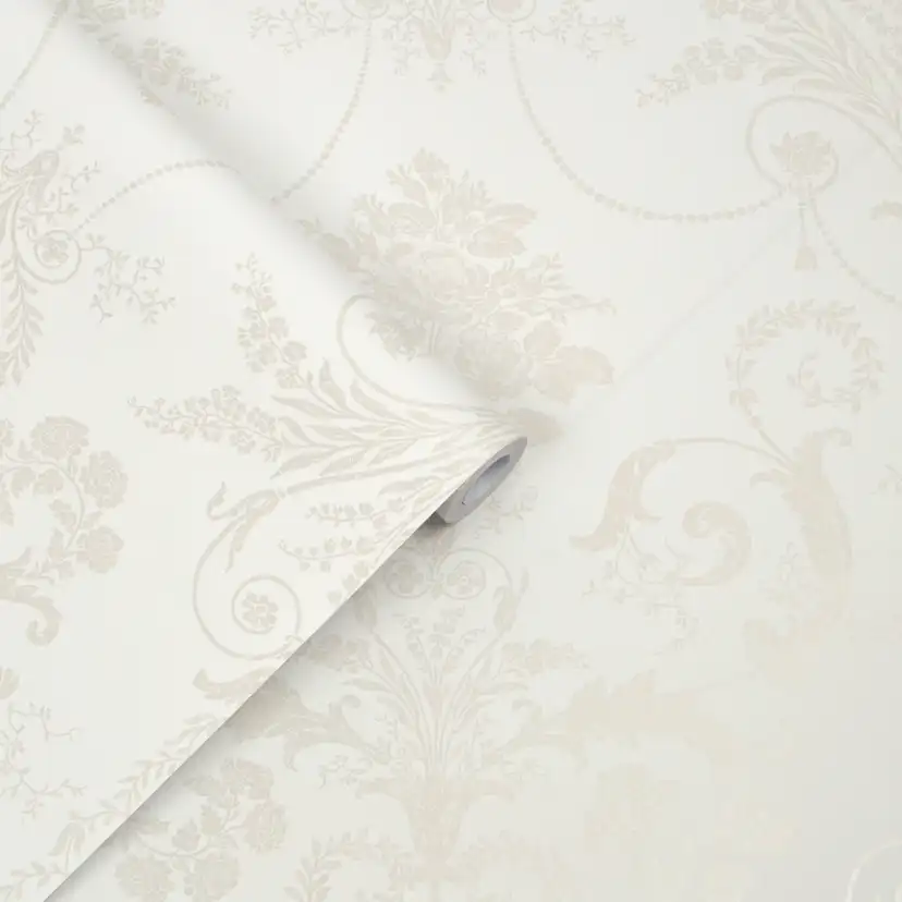 Tapet Laura Ashley Josette Vit