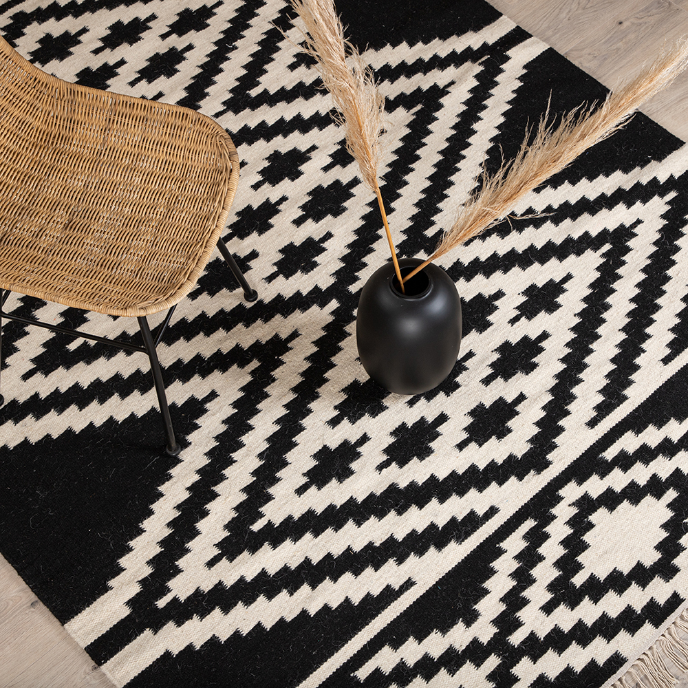 Handvävd Matta Venture Home Indari Ull