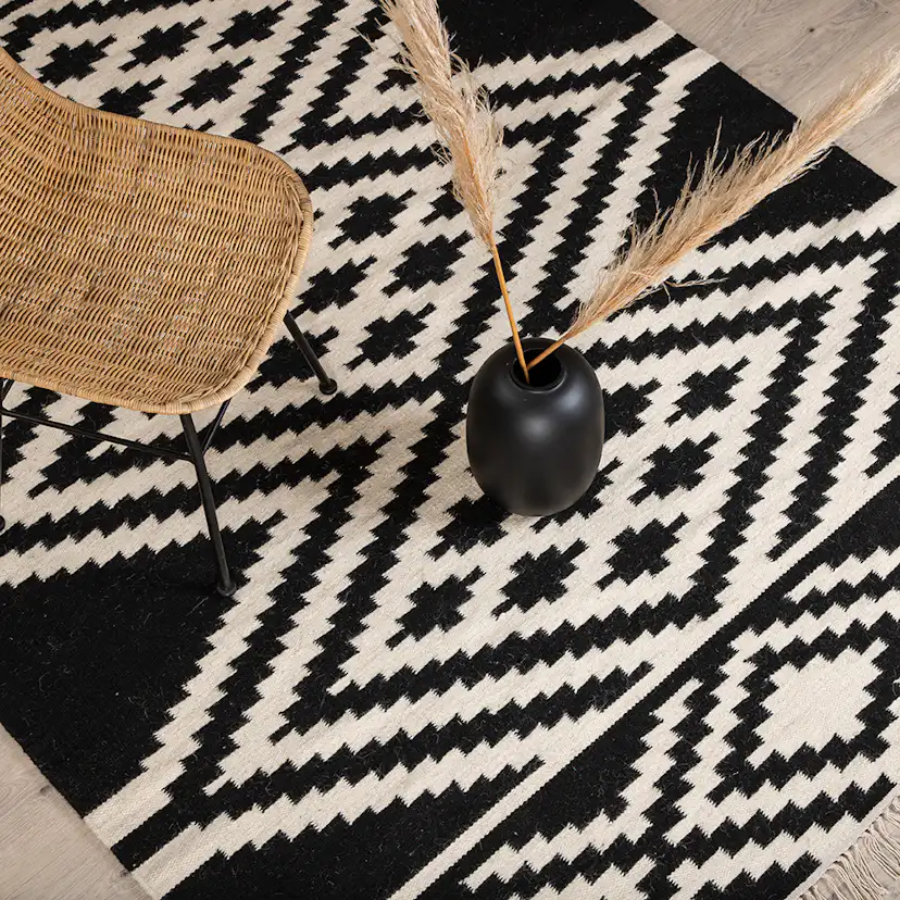 Handvävd Matta Venture Home Indari Ull