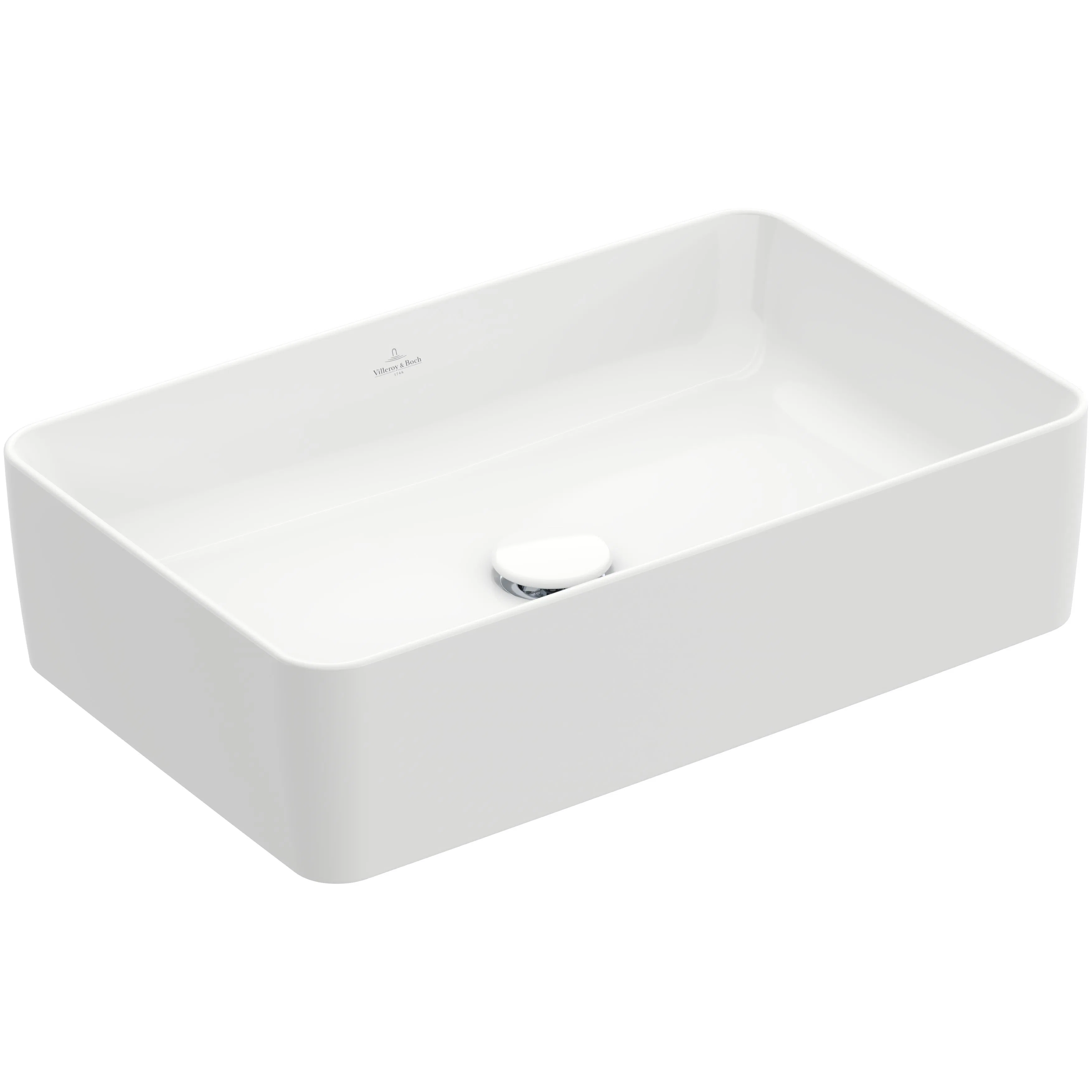 Fristående Tvättställ Villeroy & Boch Collaro Rektangulärt