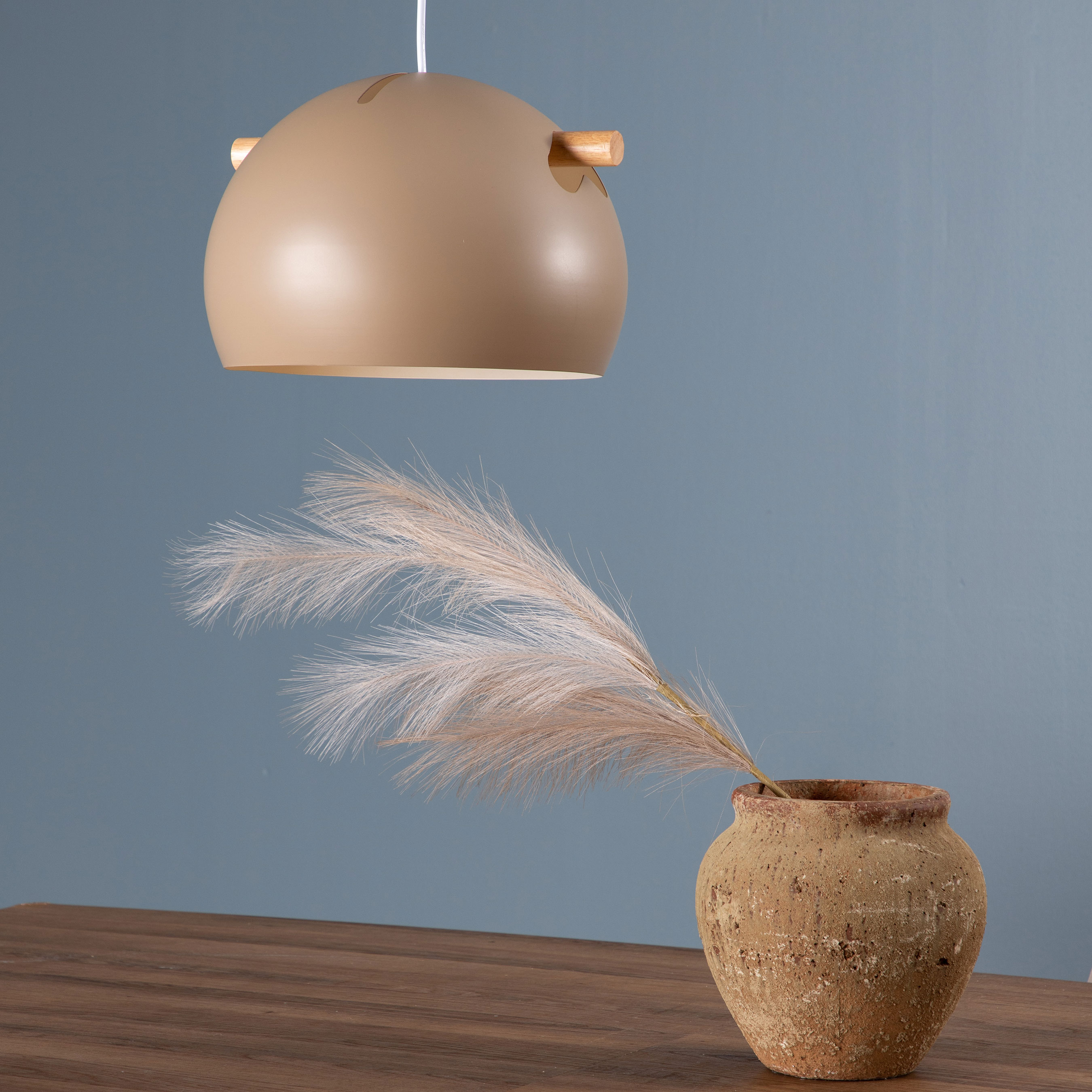 Taklampa Venture Home Todd Beige 1L