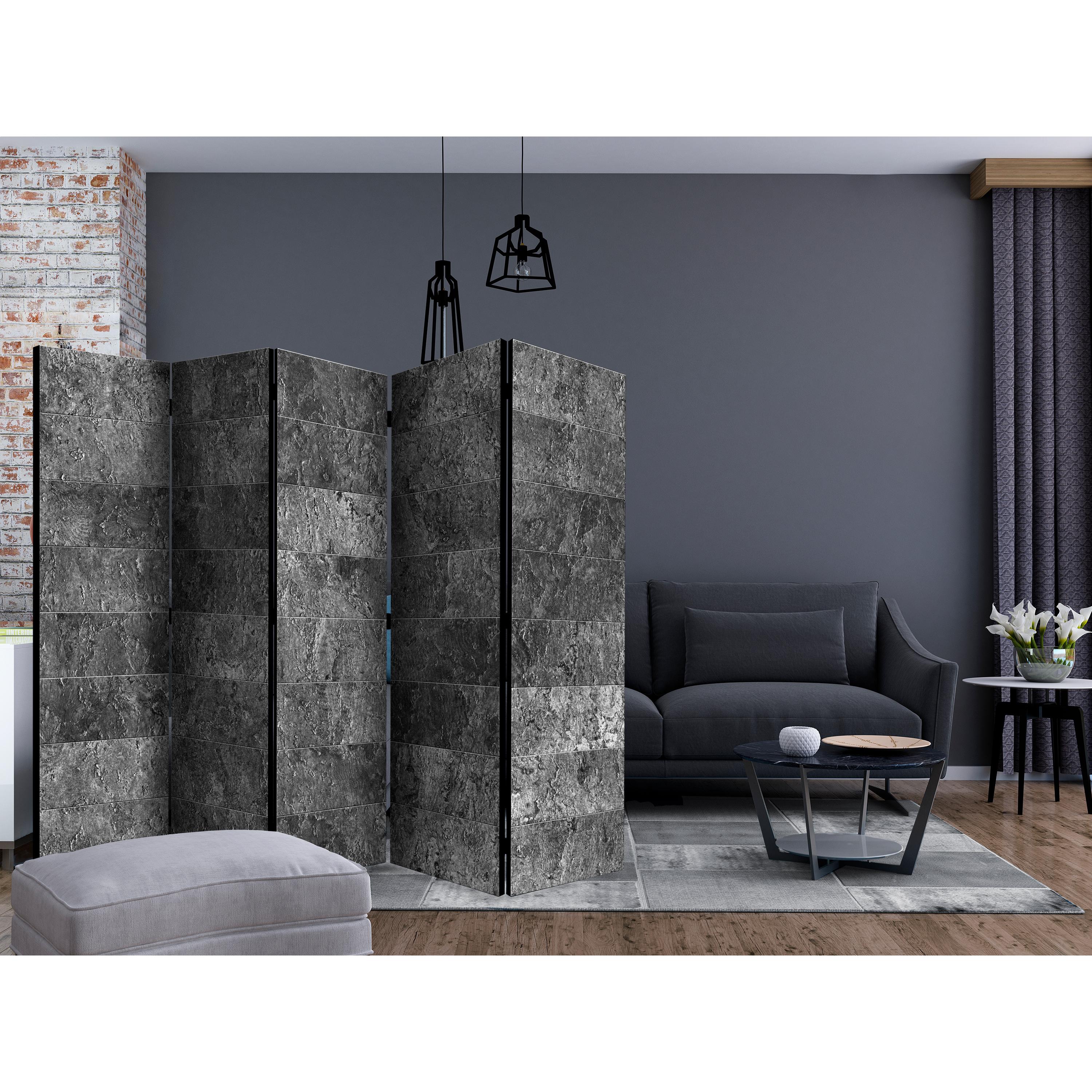 Rumsavdelare Arkiio Shade of Grey II 225x172 cm