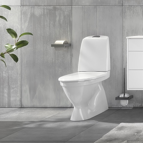 Nautic 1500 Hygienic Flush Mjuksits Vit Enkelspolning 4l Mjuksits Vit Enkelspolning 4l