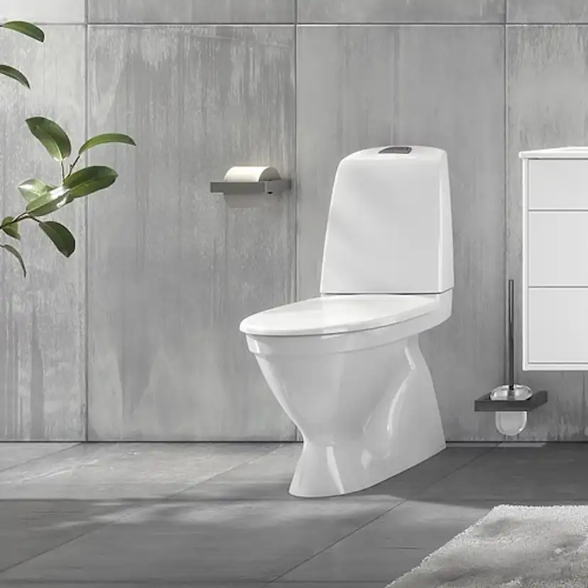 Nautic 1500 Hygienic Flush Mjuksits Vit Enkelspolning 4l Mjuksits Vit Enkelspolning 4l