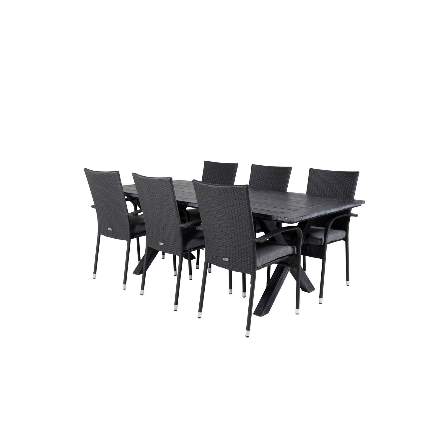 Matgrupp Venture Home Rossi 200 med 6 Asta Stolar