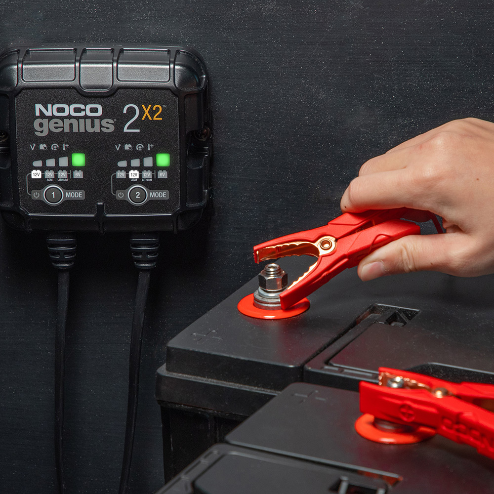 Batteriladdare Noco Genius 2X2 Till 6V och 12V 4000mA