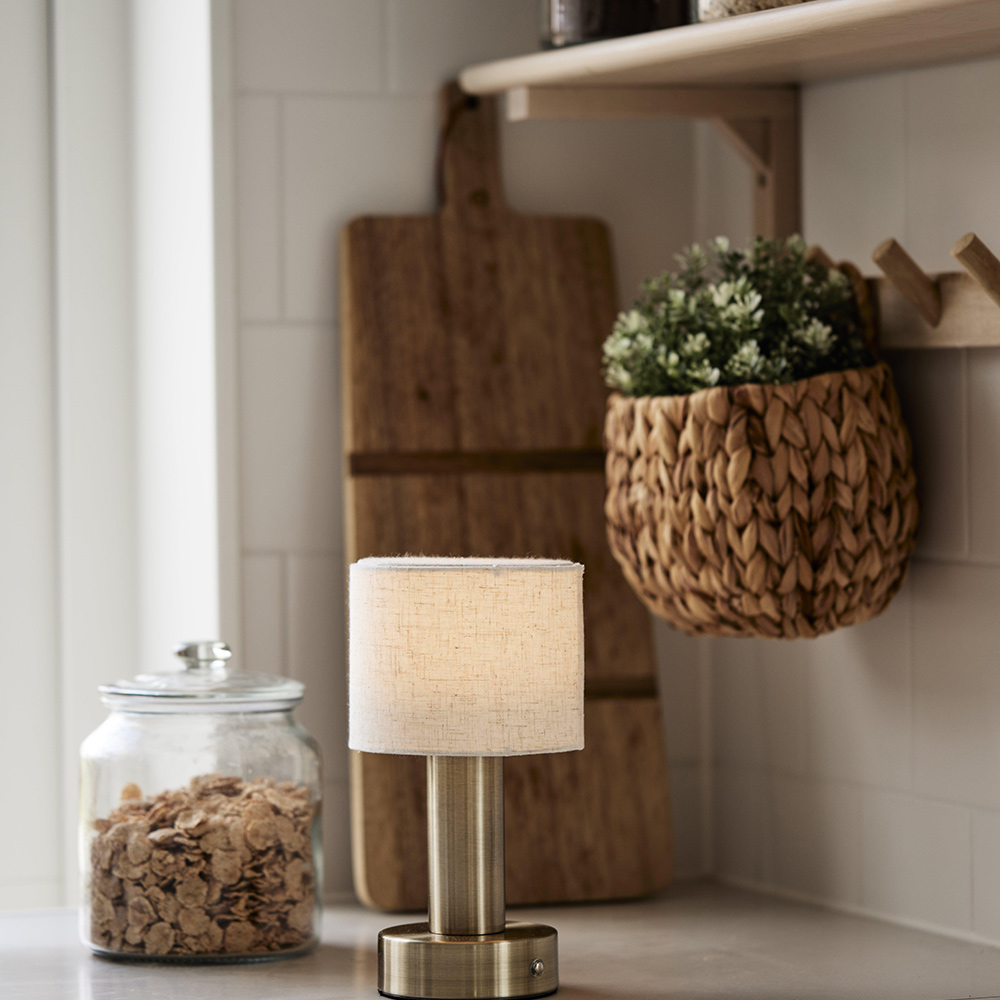 Bordslampa PR Home Tiara Mässing