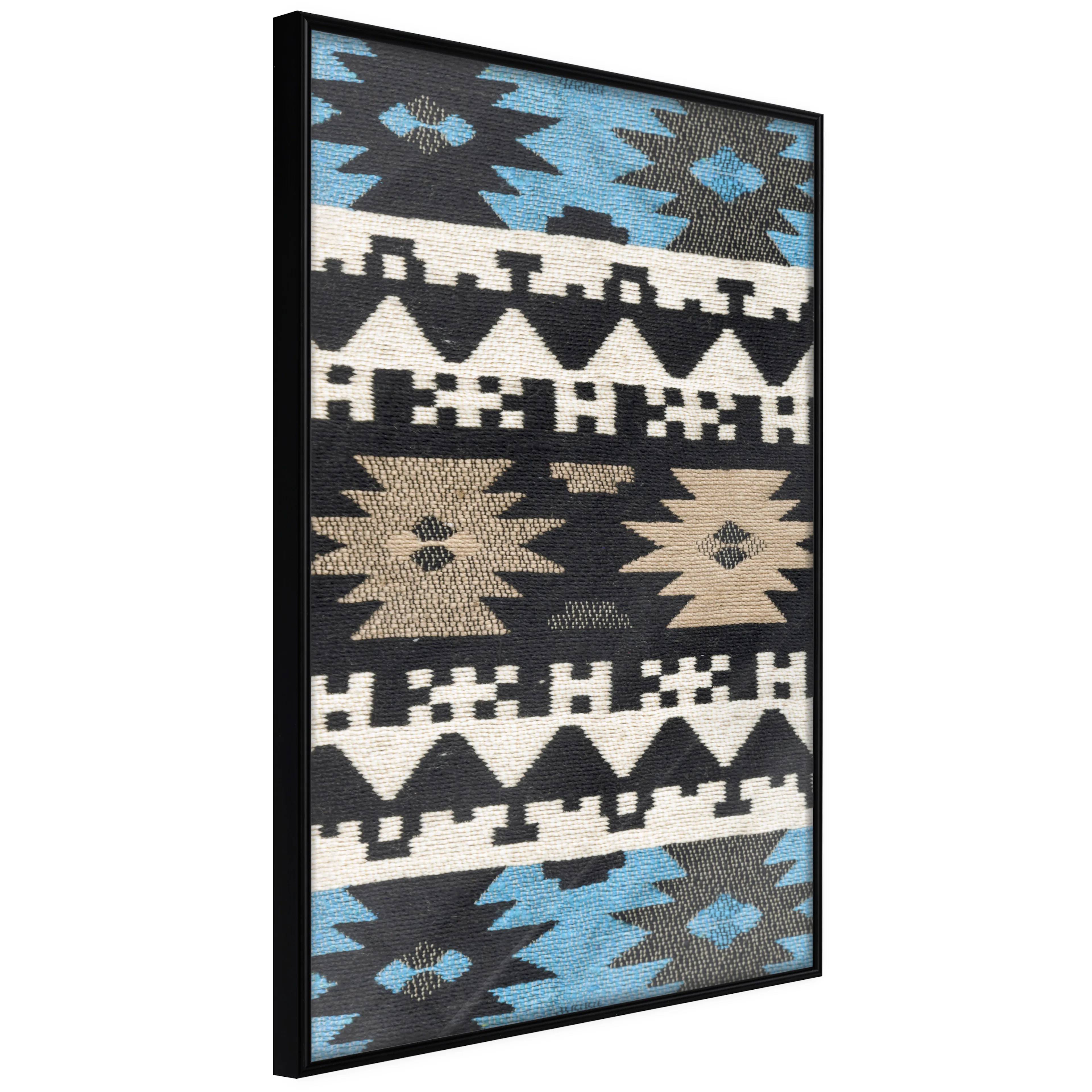 Affisch - Woven Fabric [Poster] 40x60 Svart ram, 40x60 cm