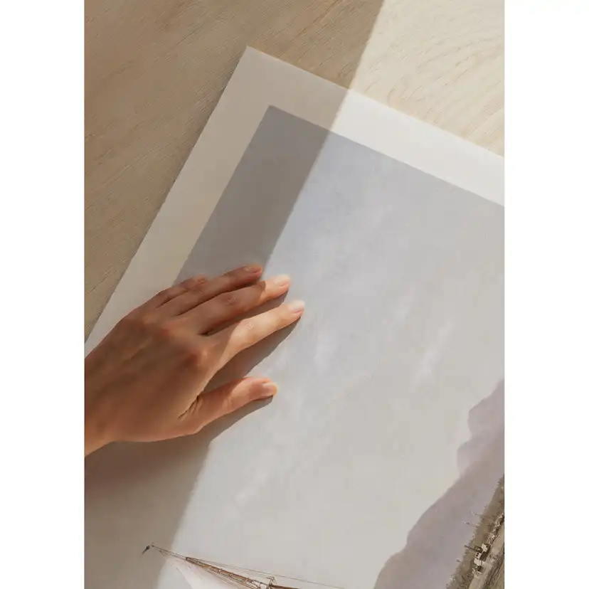 Poster Gallerix The Hudson At The Tappan Zee By Francis Augustus Silva