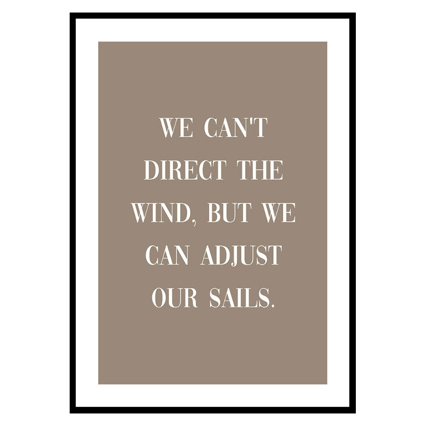 Poster Gallerix Adjust Our Sails