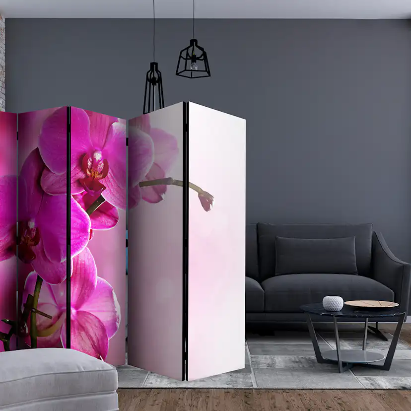 Rumsavdelare Skärmvägg Arkiio Pink Orchid II 225x172 cm