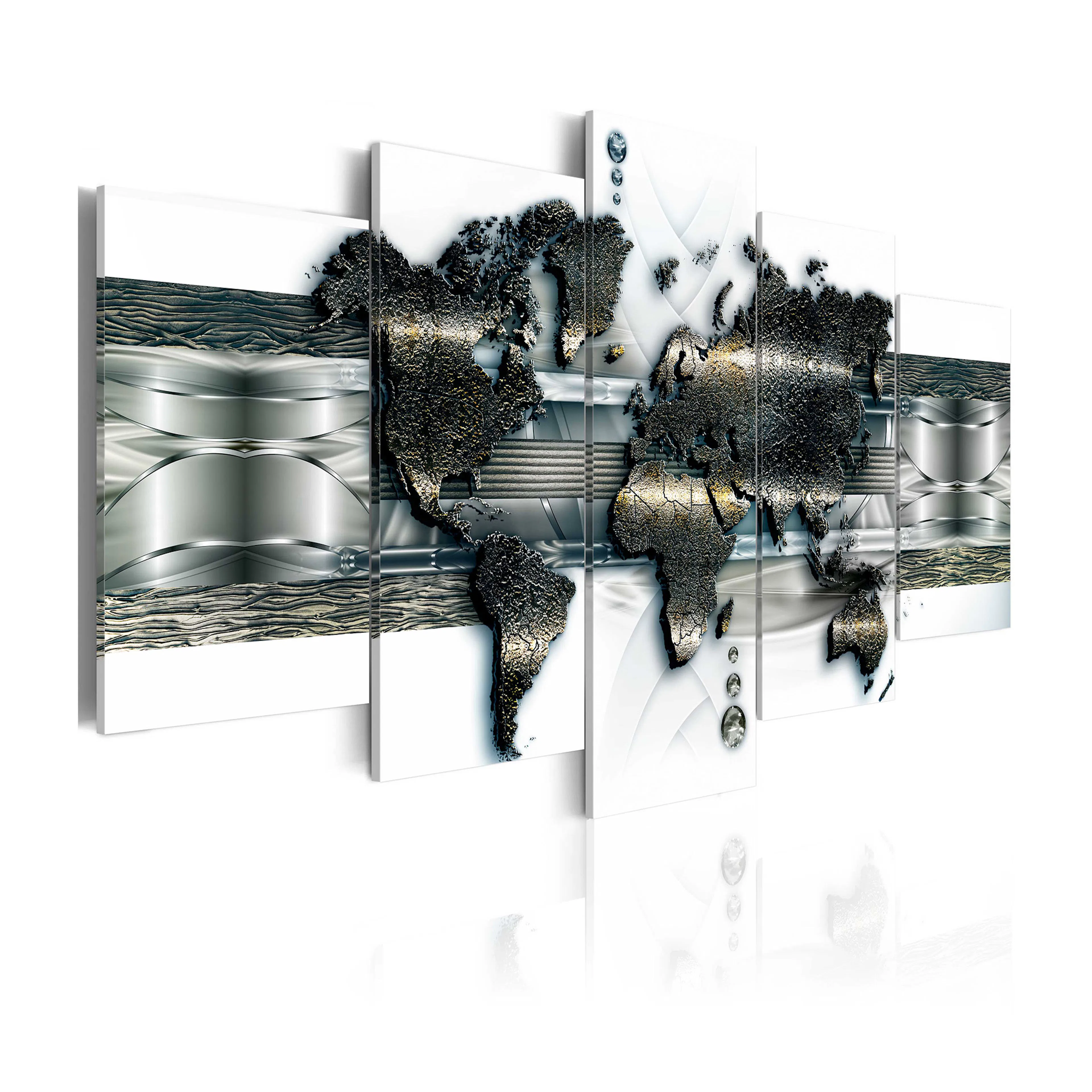 Tavla Arkiio Metal World Map