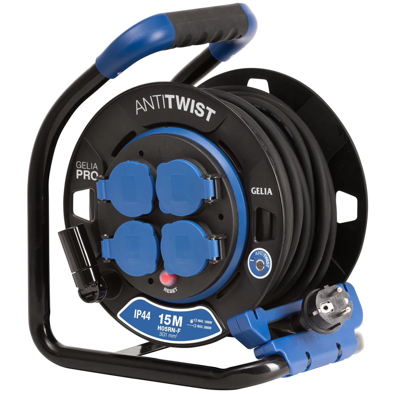 KABELVINDA FAST NAV 15M 3G1 JORDAD H05RN-F IP44 3G1 mm², Kabellängd: 15 m