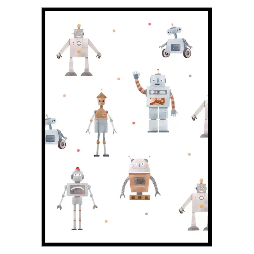 Poster Gallerix Robots