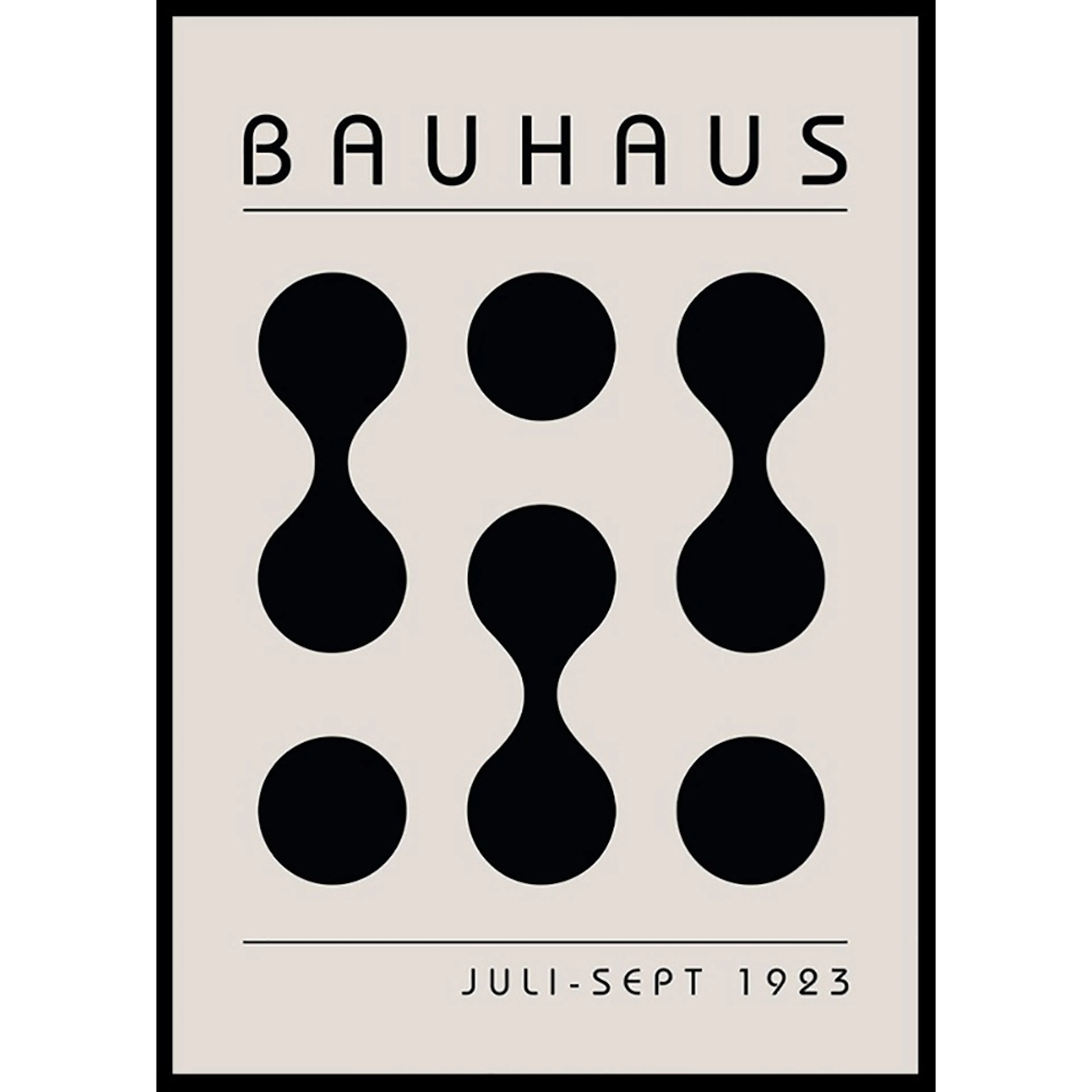 Poster Gallerix Bauhaus Art No24