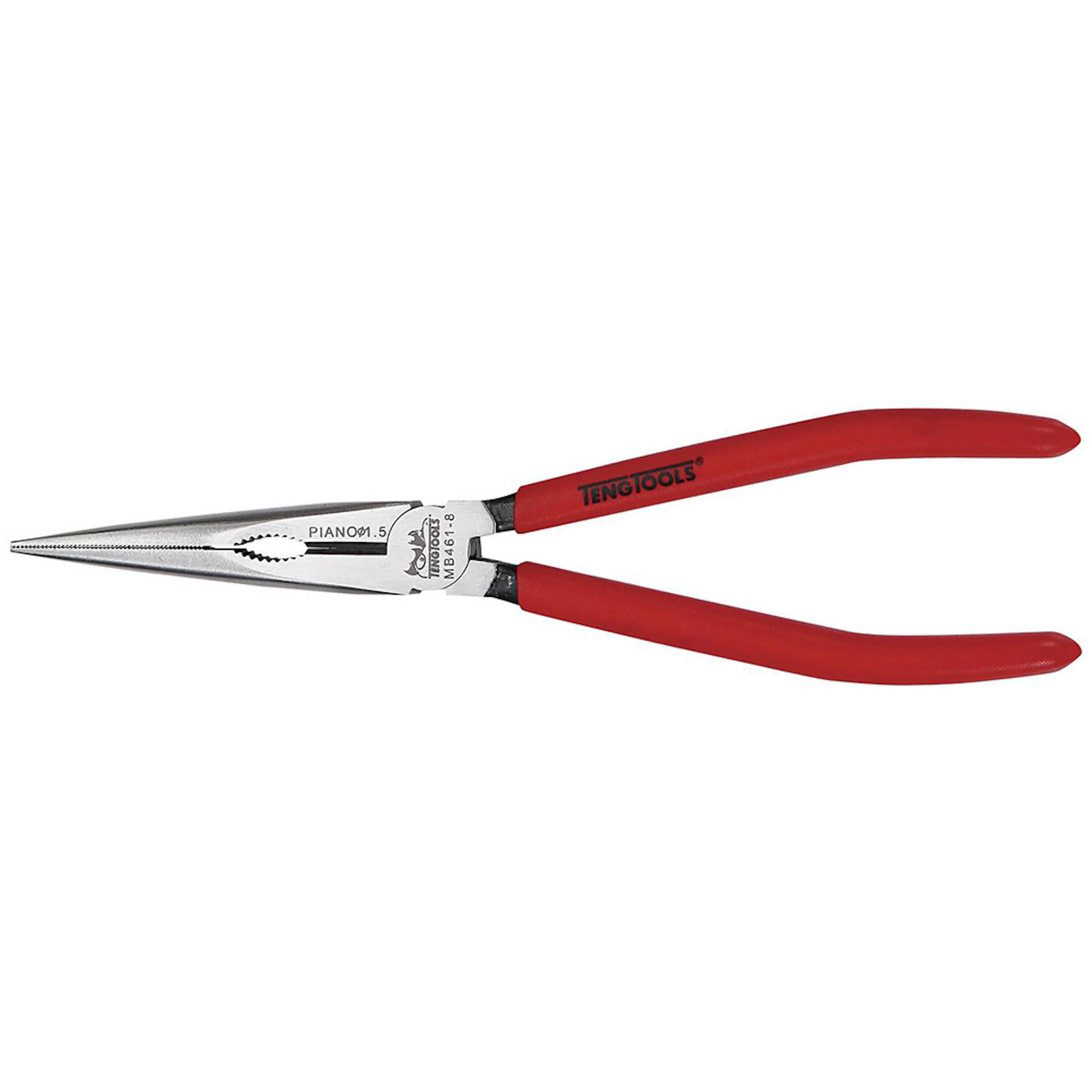 Flacktång Teng Tools Böjd Rund 125 mm MB464-6