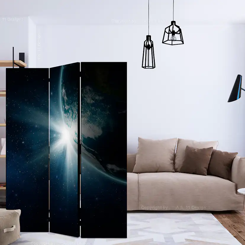 Rumsavdelare Skärmvägg Arkiio Earth 135x172 cm