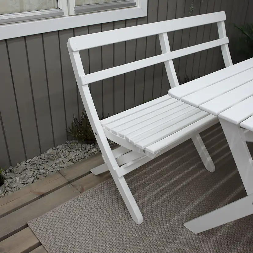 Matgrupp Baltic Garden Knohult Vit