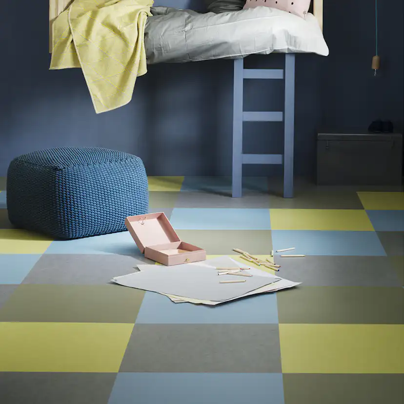 Linoleumgolv Forbo Marmoleum Click Rosemary Green