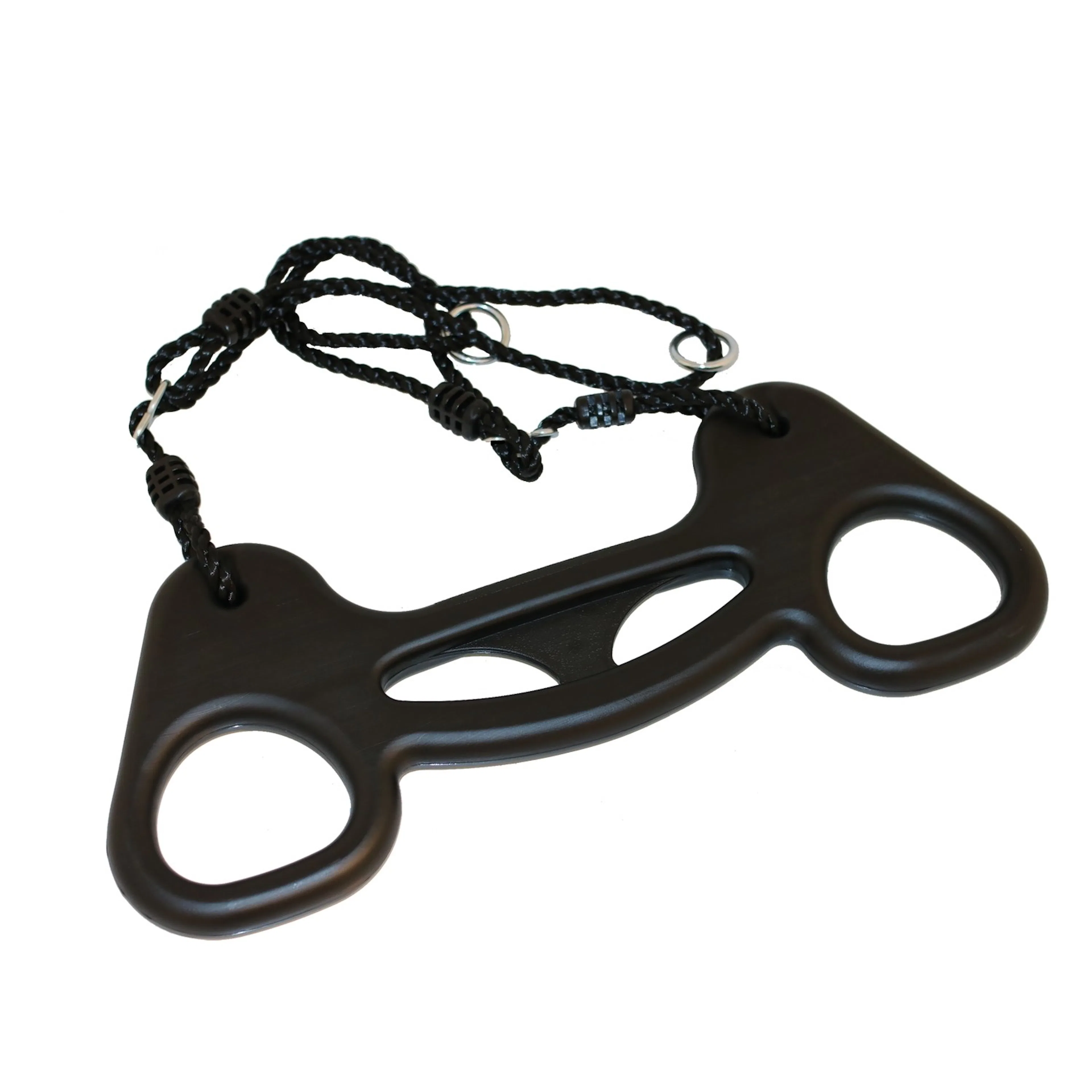 Trapetsgunga Nordic Play Plast med Rep Svart