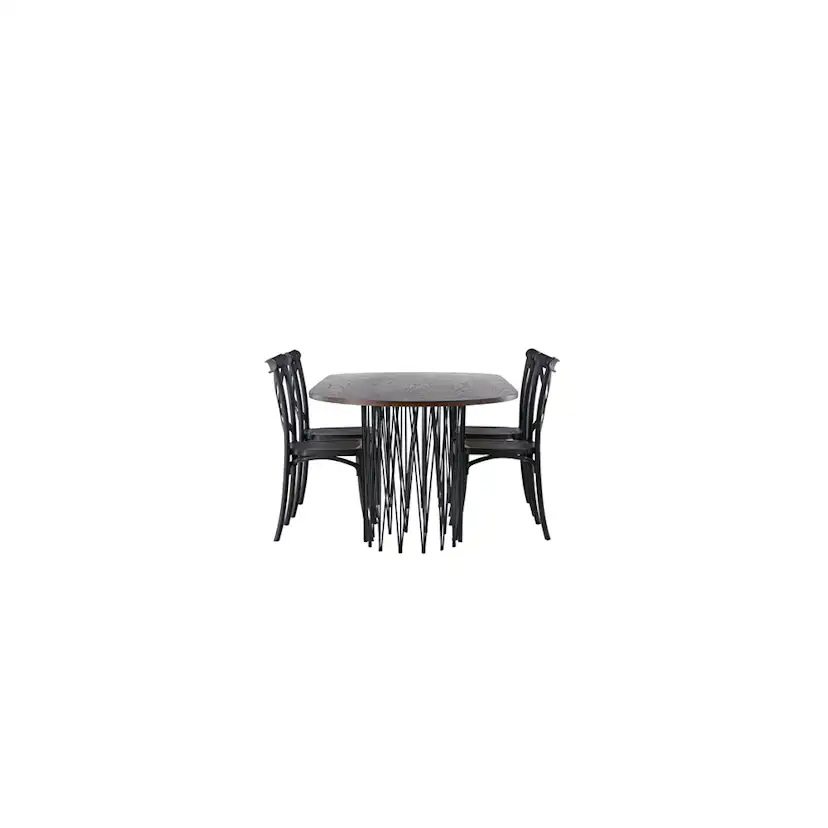 Matgrupp furniture/fashion Stone med 4 Crosett Stolar