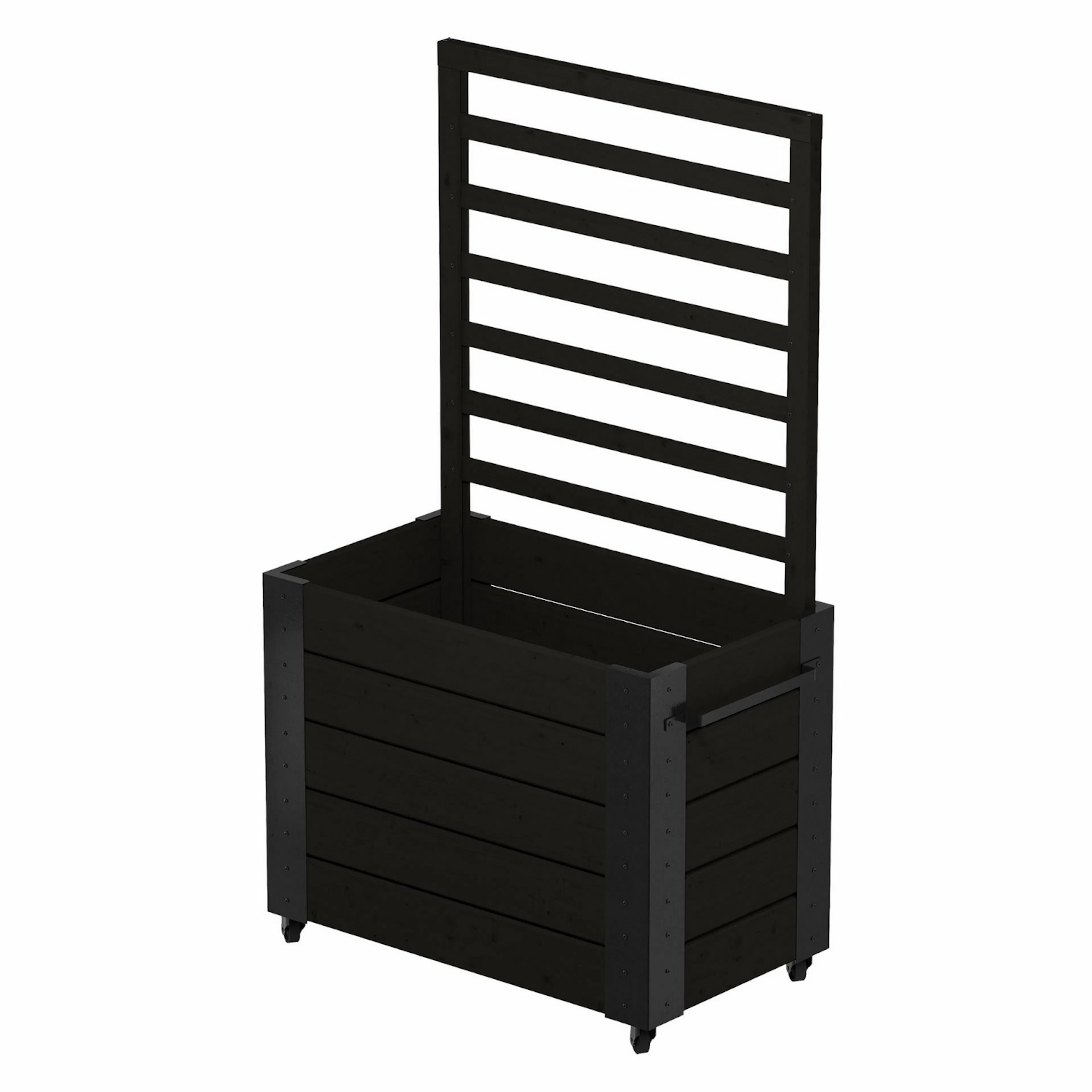 Blomlåda Cubic Med Spaljé