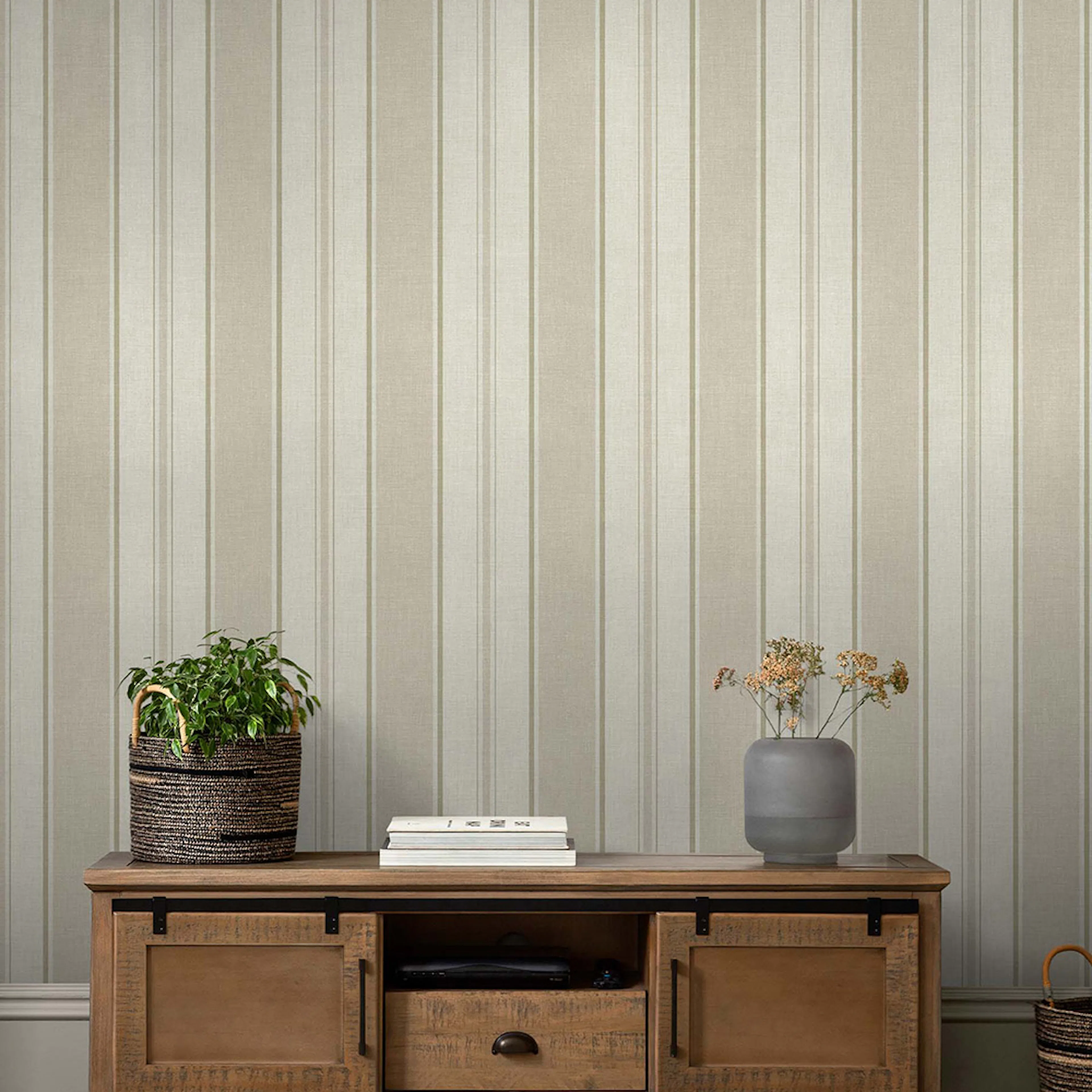 Tapet NEXT Country Stripe Neutral