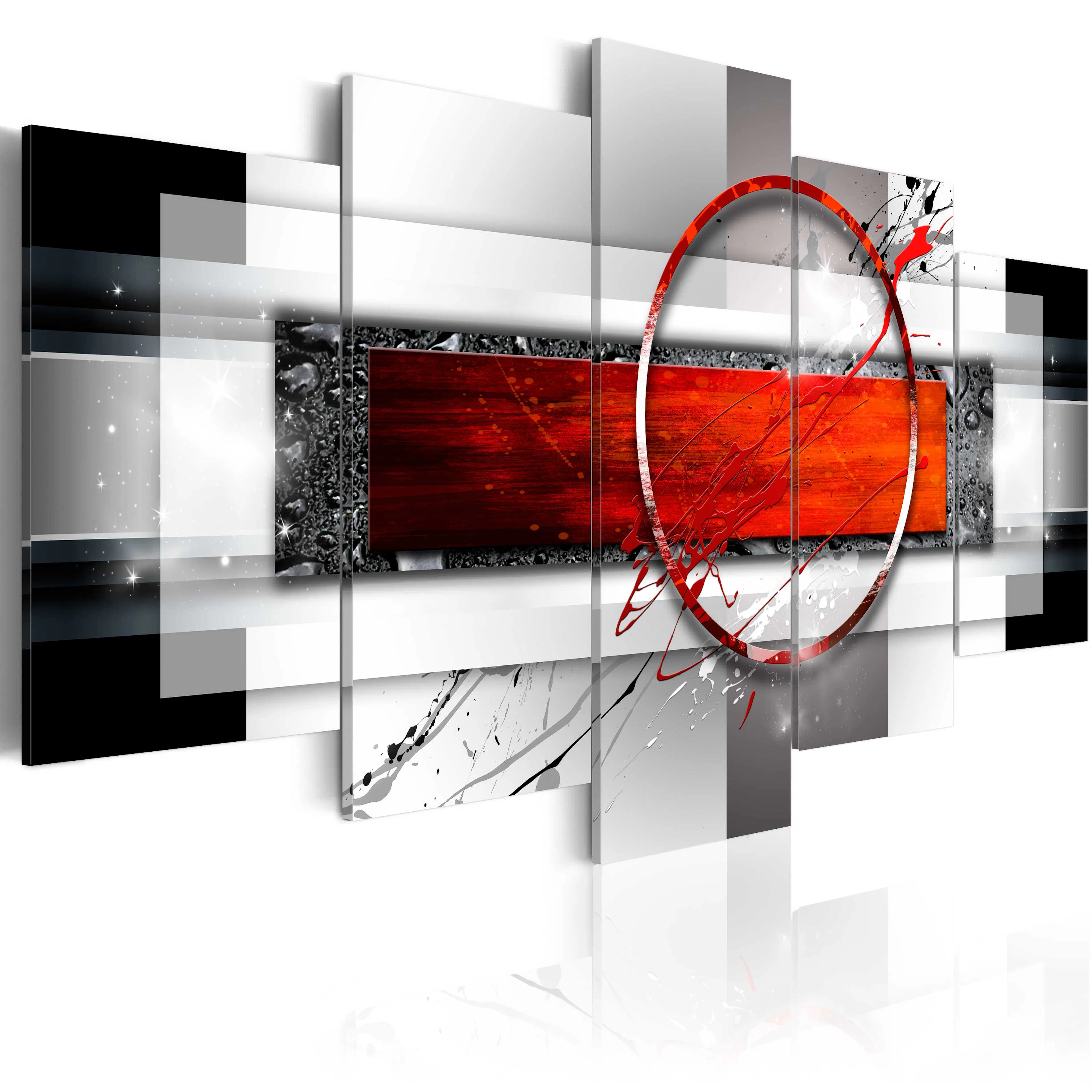 Foto på akryl - Carmine Missile [Glass] 200x100 Mått: 200x100 cm