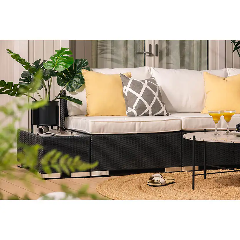 Loungegrupp Comfort Garden Bahamas 5-sits inkl. Dynor Utomhus