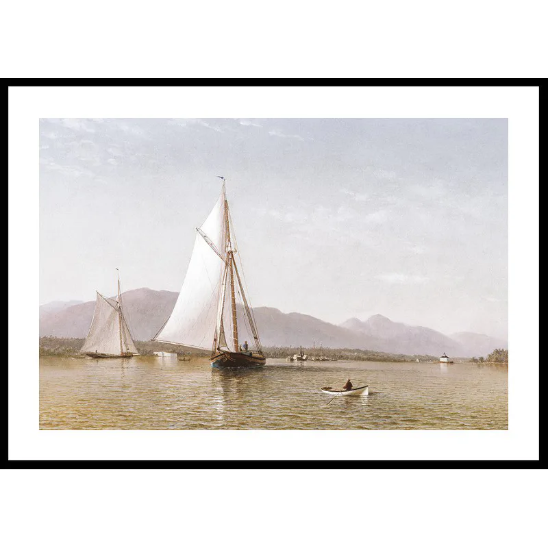 Poster Gallerix The Hudson At The Tappan Zee By Francis Augustus Silva