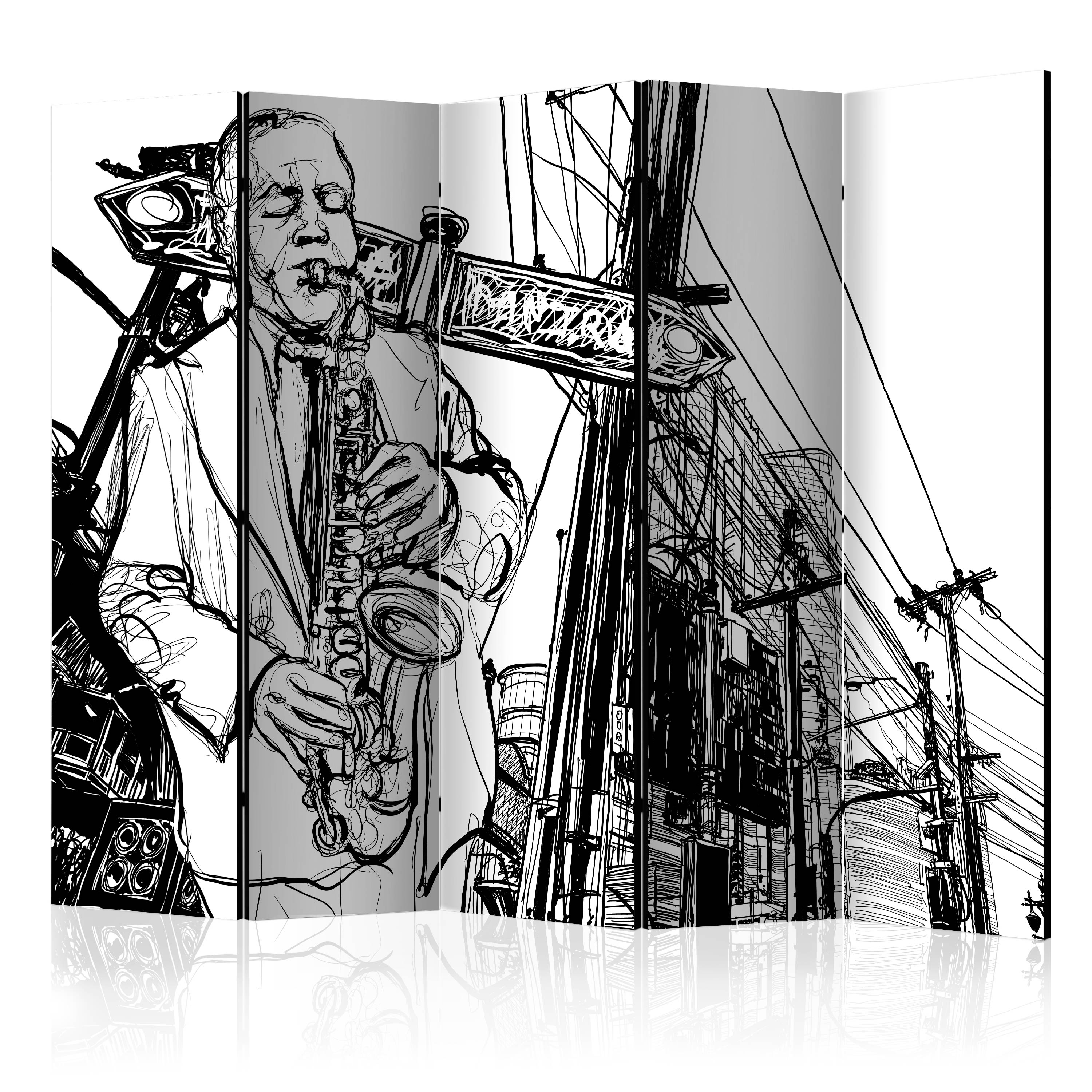 Rumsavdelare Arkiio Saxophone Recital on Broadway II 225x172 cm