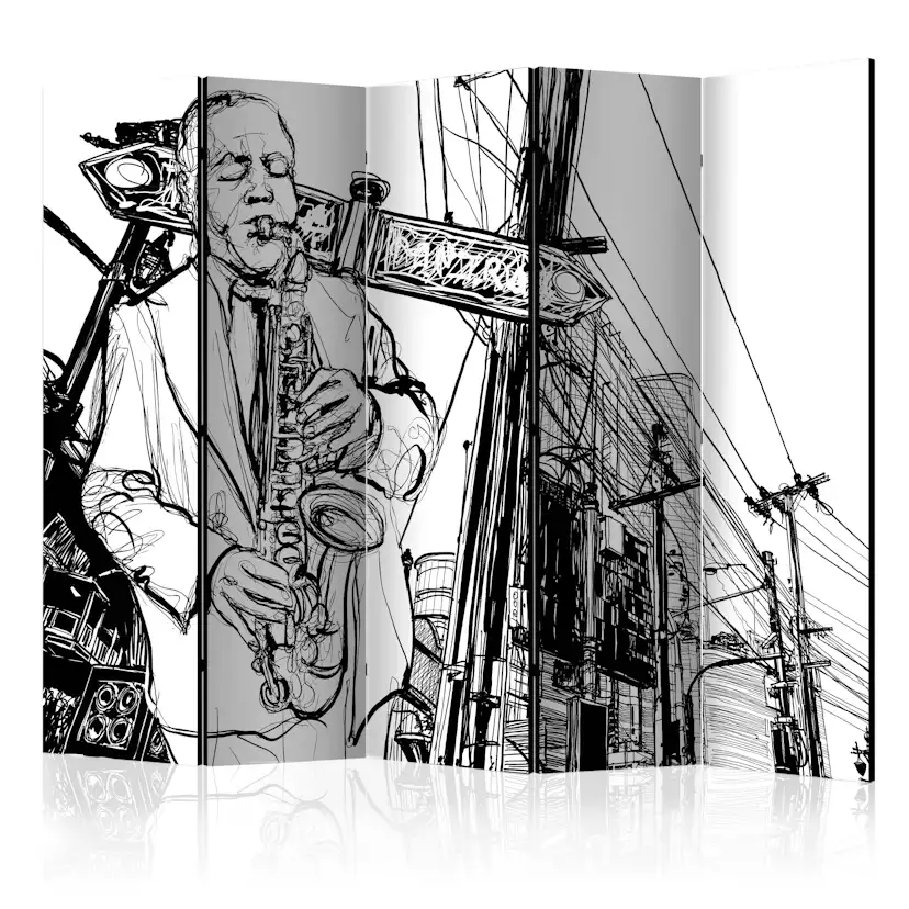 Rumsavdelare Arkiio Saxophone Recital on Broadway II 225x172 cm