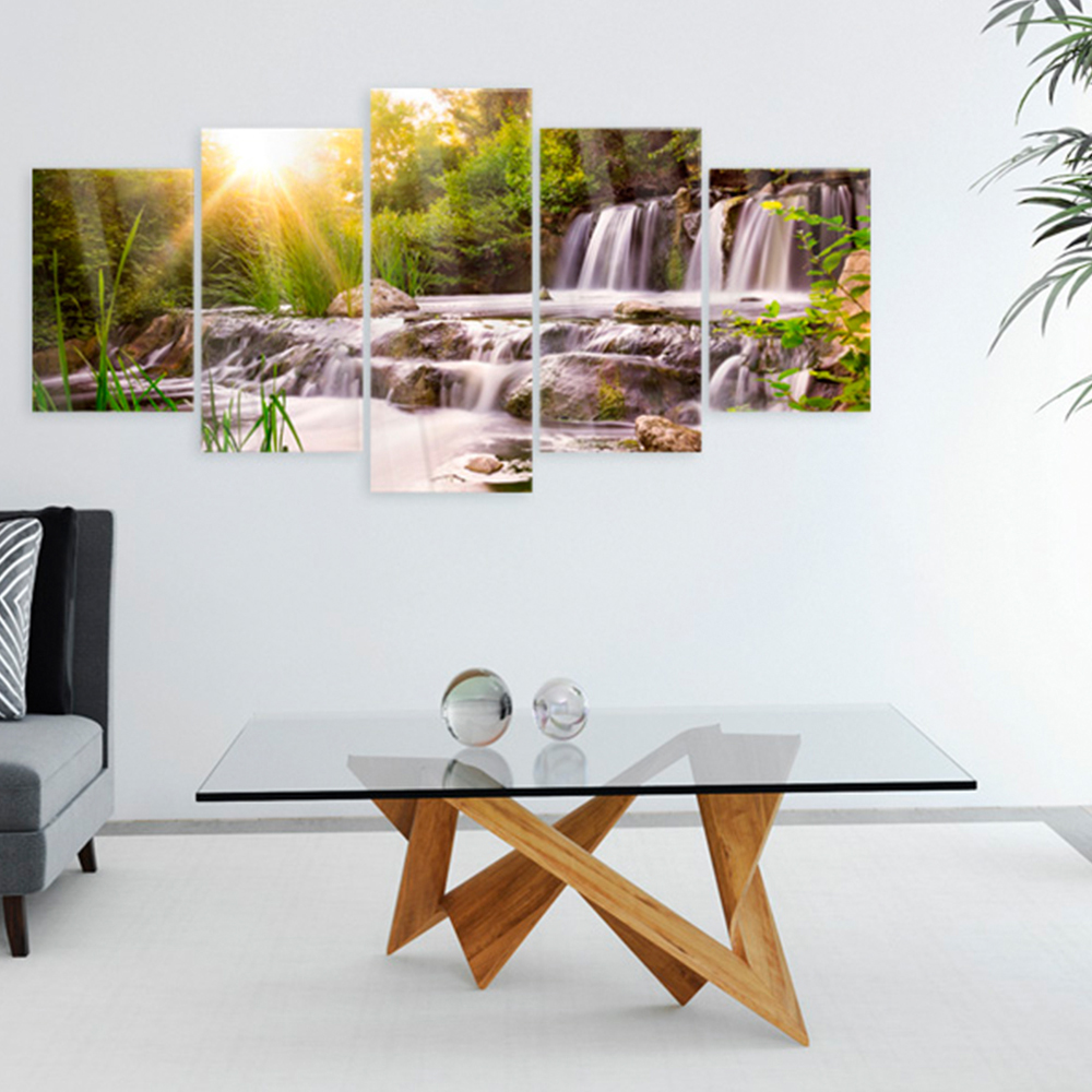 Akrylglastavla Arkiio Forest Waterfall
