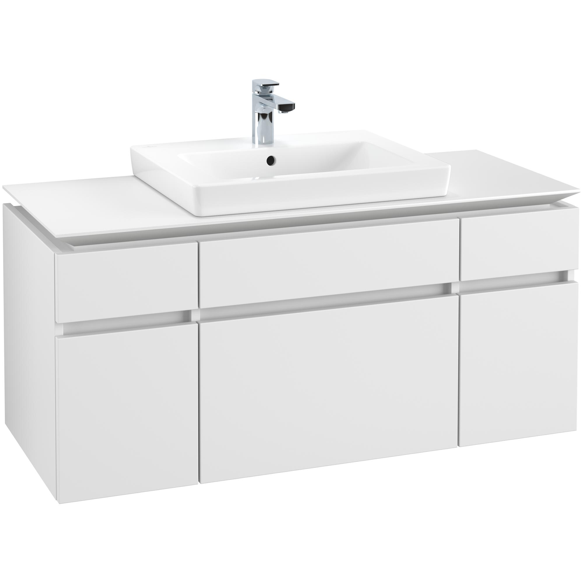 Tvättställsskåp Villeroy & Boch Legato med 5 Lådor för Tvättställ