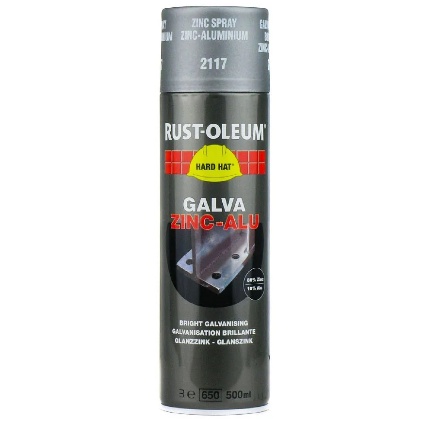 Zink/Alu Rust-Oleum Hard Hat Spray - 500ml
