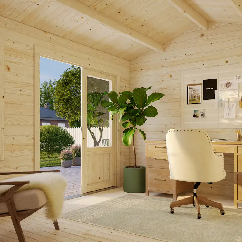 Iris 9,6 m2 PNT7042A2 Ljusgrå/Antracit