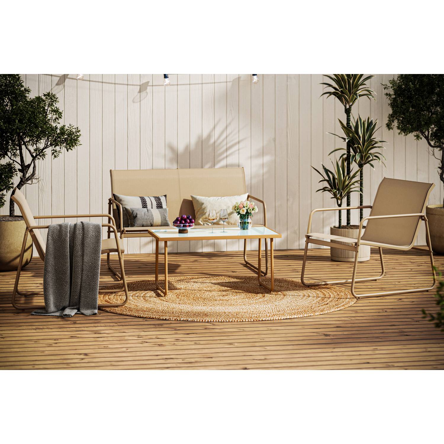 Loungegrupp Comfort Garden Pelanda Soffgrupp Utomhus