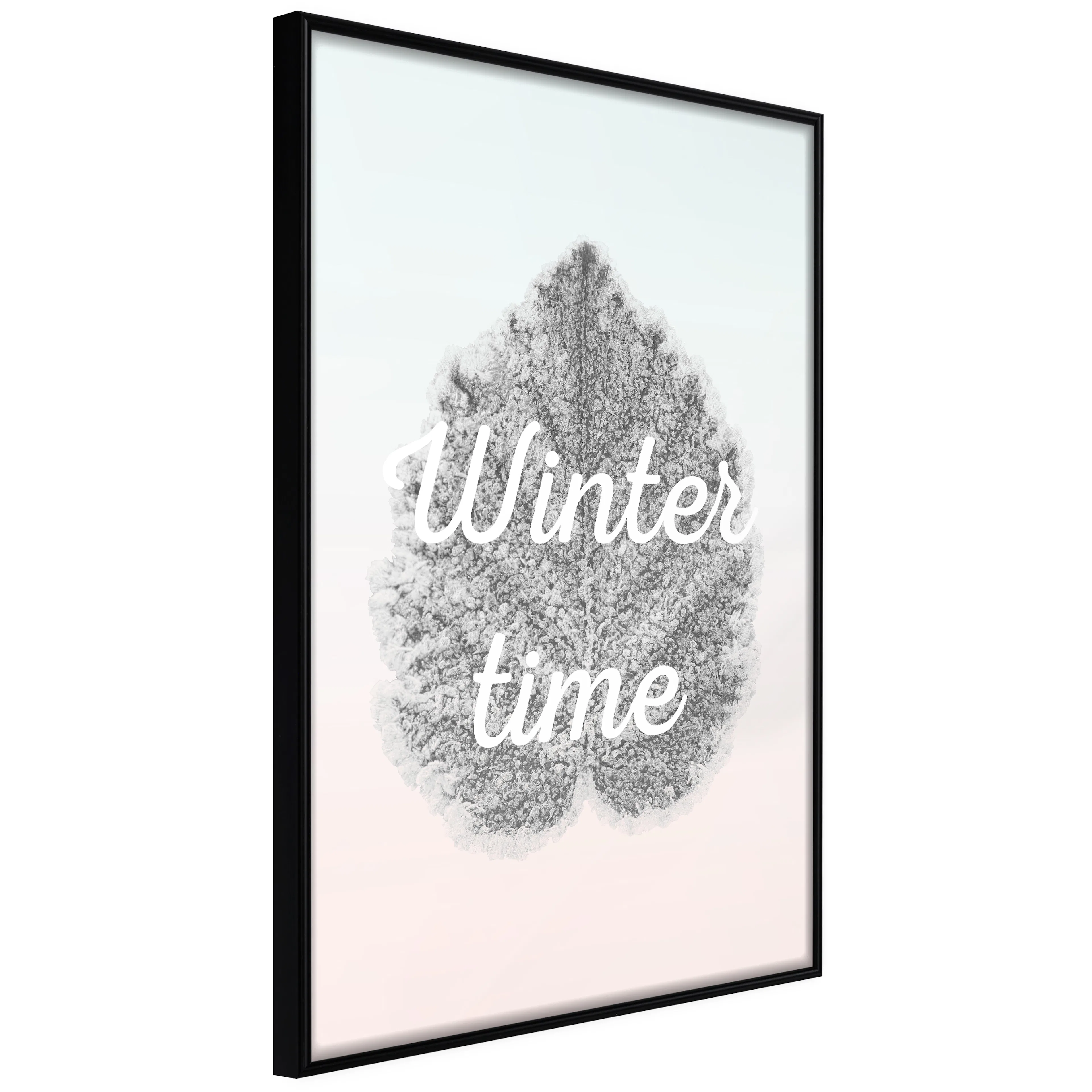 Affisch - Winter Time [Poster] 40x60 Svart ram, 40x60 cm