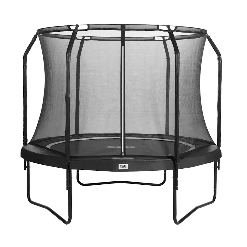 Studsmatta Salta Premium Black Edition Ø251 cm Inkl Säkerhetsnät