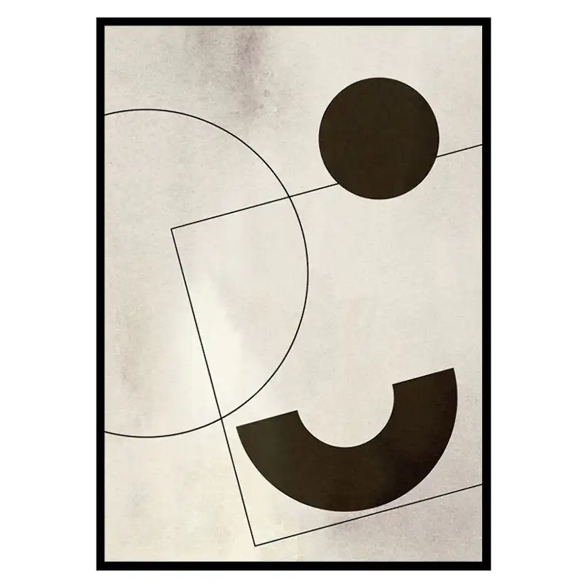 Poster Gallerix Geometric Design No2