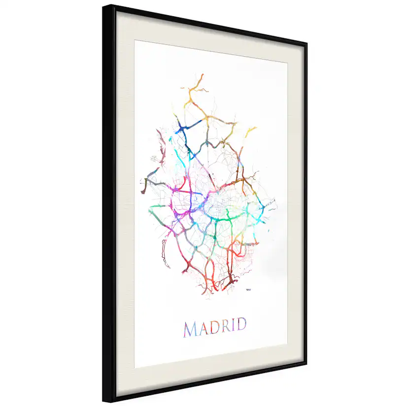 Poster Artgeist Affisch Madrid